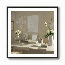 Home Office Art Print