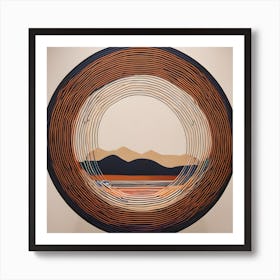 'Circle' Art Print