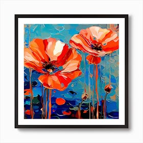 Poppies 36 Art Print