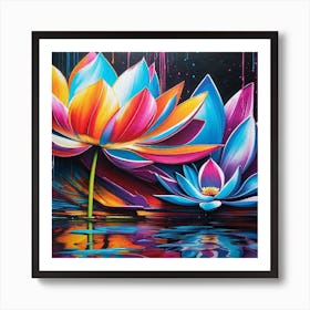 Lotus 3 Art Print