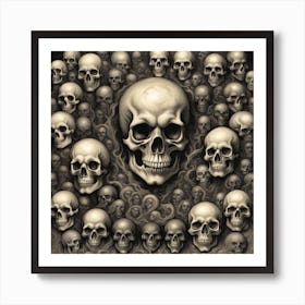 Skulls Art Print