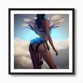 Angel Wings2 Art Print