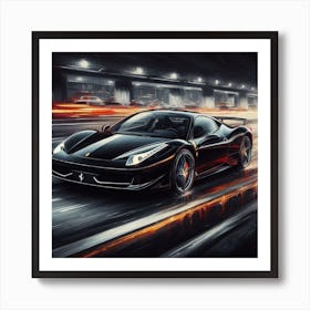 Ferrari 458 Italia 3 Art Print