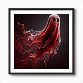 Ghost Of Blood Art Print