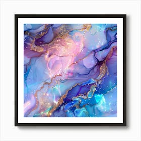 Opulent Swirl (4) Art Print