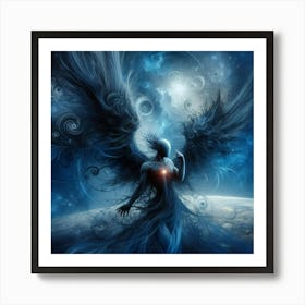 Angel Of The Night Art Print