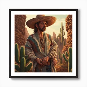 Mexican Man 5 Art Print