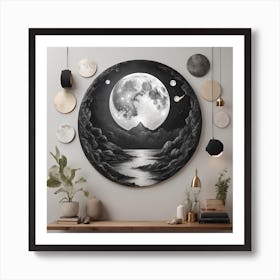 Full Moon Art Print