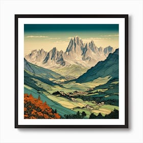 Dolomites Art Print