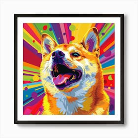 Shiba Inu 1 Art Print