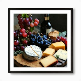 Cheese Platter 2 Art Print