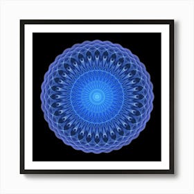 Orbis Iteratio Azureus - #2 Art Print