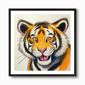 Tiger 2 Art Print