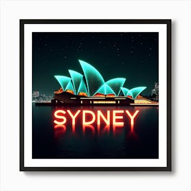 Sydney Opera House Art Print