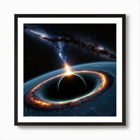 Black Hole 6 Art Print