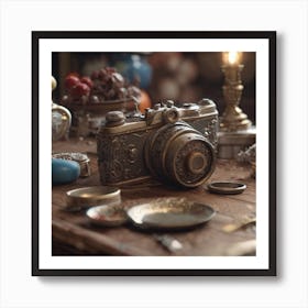 Old Camera Art Print