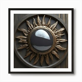 Sunburst Mirror Art Print