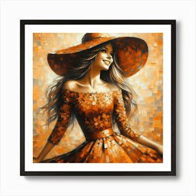 Portrait Artwork 89 Art Print