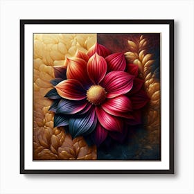 Flower Painting Art Print