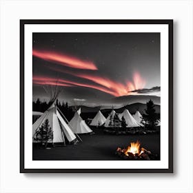 Aurora Borealis 140 Art Print