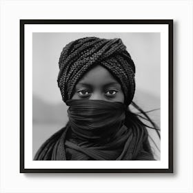 Portrait Of An African Woman Art Print