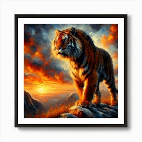 Wild Animal Illustration 348 Art Print