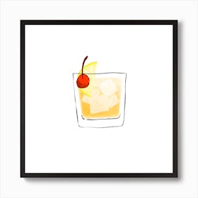 Whisky Sour Art Print