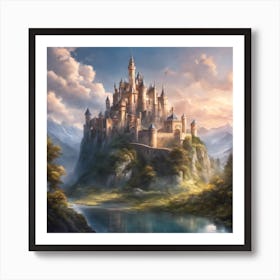 Fairytale Castle 14 Art Print