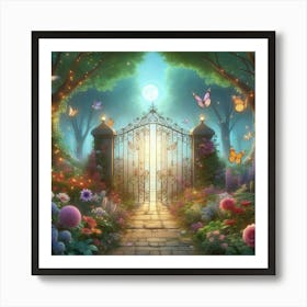 Fairy Garden 5 Art Print