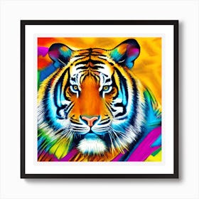 Tiger Painting Art Print