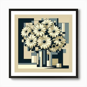 Flowers In A Vase 27 Art Print