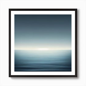 Abstract Seascape 1 Art Print