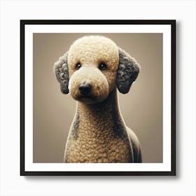 Bedlington Terrier Dog Art Print