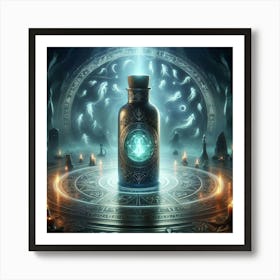 Bottle Of Magic 2 Art Print