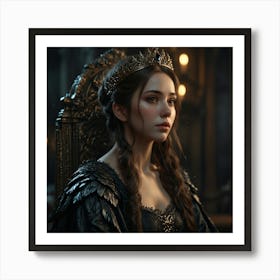 Queen Of The Night Art Print