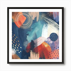 Abstract Abstract Painting 4 Art Print