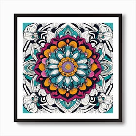 Mandala 6 Art Print