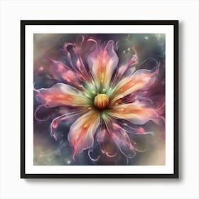 Flower Painting Art Print