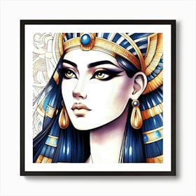 Cleopatra Portrait Artwork 152 Art Print