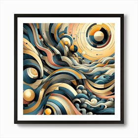 Abstract Painting Art Print