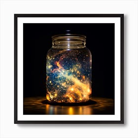 Galaxy In A Jar 2 Art Print