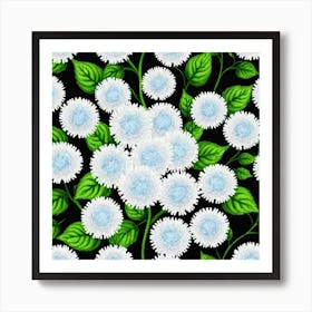 Chrysanthemums 43 Art Print