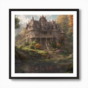 Fairytale House Art Print