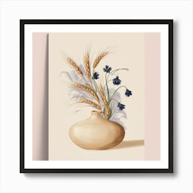 Flowers In A Vase 5 Art Print