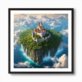 Castle In The Sky Art Print