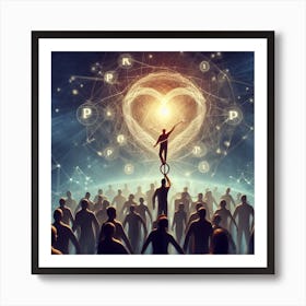 Heart Of Humanity 2 Art Print