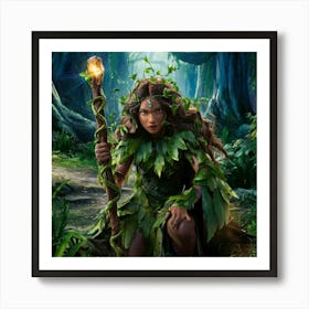 Forest Fairy Art Print