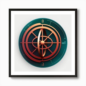 Compass Art Print