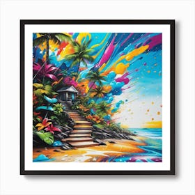 Tropical Paradise 34 Art Print