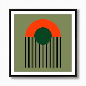 Mid-Century Modern Painting Art Print